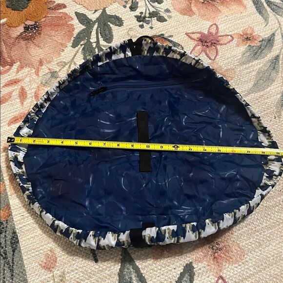 Lay-N-Go Cosmo Nylon Travel Cosmetic Lego Multi-Use Washable Drawstring 2pc Bag - Picture 5 of 13